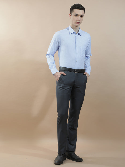 Formal Shirt for Men l Breathable & Soft with Color Fastness Regular Fit  Cotton Fabric Striped Pattern