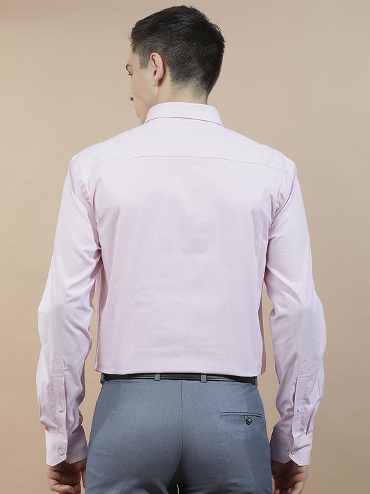 Formal Shirt for Men l Breathable & Soft with Color Fastness Regular Fit  Cotton Fabric Striped Pattern