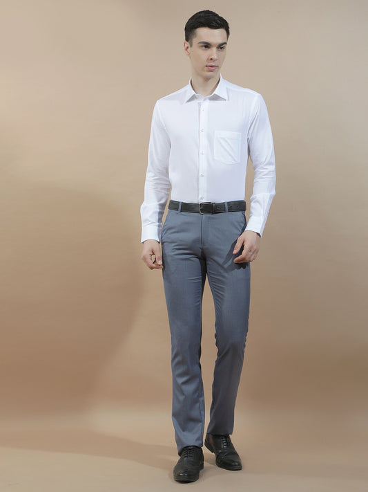 Formal Shirt for Men l Breathable & Soft with Color Fastness Regular Fit  Cotton Fabric Solid Pattern