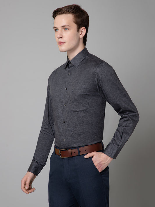 Formal Shirt for Men l Breathable & Soft with Color Fastness Regular Fit Spread Collar Neck Cotton Fabric Solid Pattern