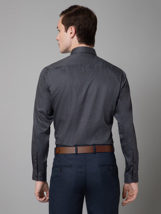 Formal Shirt for Men l Breathable & Soft with Color Fastness Regular Fit Spread Collar Neck Cotton Fabric Solid Pattern