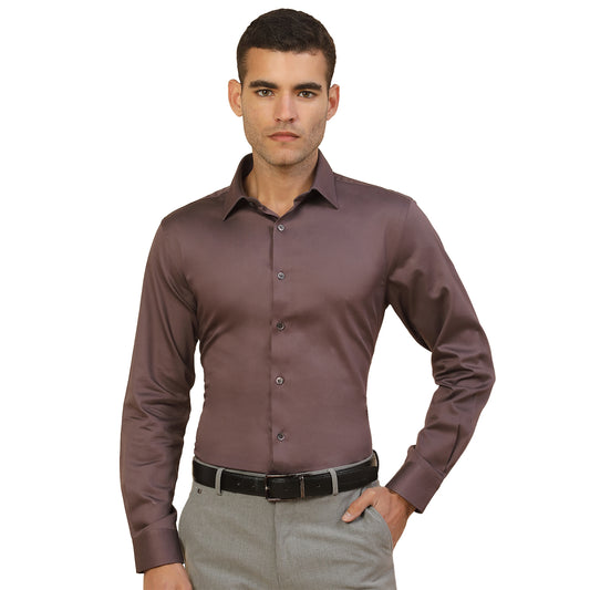 Men's Stylish Solid Party Shirt | Regular Fit | Full Sleeve | Pure Cotton | Smart Party Wear