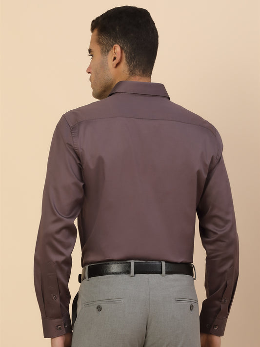 Men's Stylish Solid Party Shirt | Regular Fit | Full Sleeve | Pure Cotton | Smart Party Wear