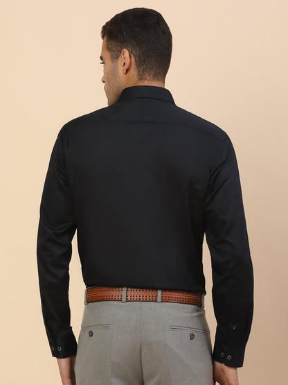 Men's Stylish Solid Party Shirt | Regular Fit | Full Sleeve | Pure Cotton | Smart Party Wear
