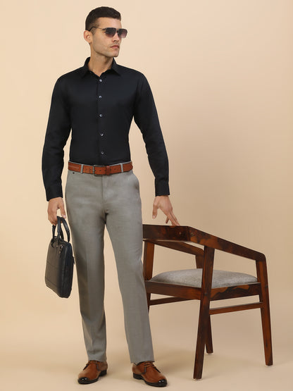Men's Stylish Solid Party Shirt | Regular Fit | Full Sleeve | Pure Cotton | Smart Party Wear