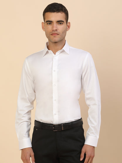 Party Shirt for Men l Breathable & Soft with Color Fastness Regular Fit Spread Collar Neck 100% Cotton Fabric Solid Pattern