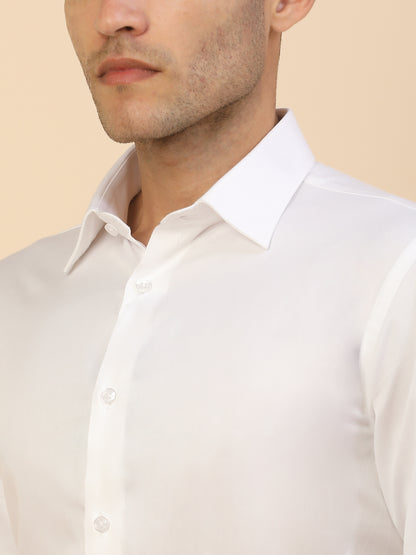 Party Shirt for Men l Breathable & Soft with Color Fastness Regular Fit Spread Collar Neck 100% Cotton Fabric Solid Pattern