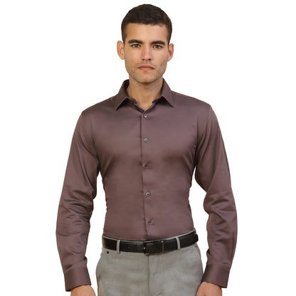 Men's Stylish Solid Party Shirt | Regular Fit | Full Sleeve | Pure Cotton | Smart Party Wear