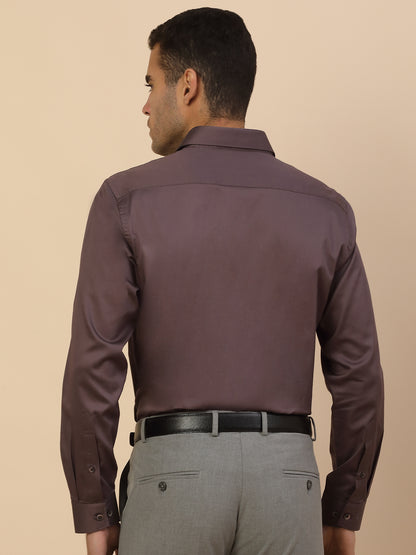 Men's Stylish Solid Party Shirt | Regular Fit | Full Sleeve | Pure Cotton | Smart Party Wear