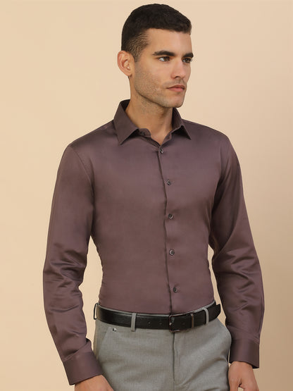 Men's Stylish Solid Party Shirt | Regular Fit | Full Sleeve | Pure Cotton | Smart Party Wear