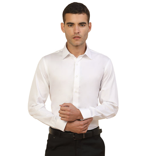 Men's Stylish Solid Party Shirt | Regular Fit | Full Sleeve | Pure Cotton | Smart Party Wear