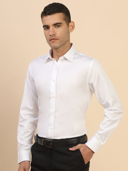 Men's Stylish Solid Party Shirt | Regular Fit | Full Sleeve | Pure Cotton | Smart Party Wear