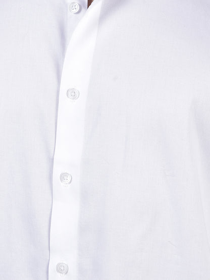 Formal Shirt for Men l Breathable & Soft with Color Fastness Regular Fit Spread Collar Neck Cotton Fabric Solid Pattern