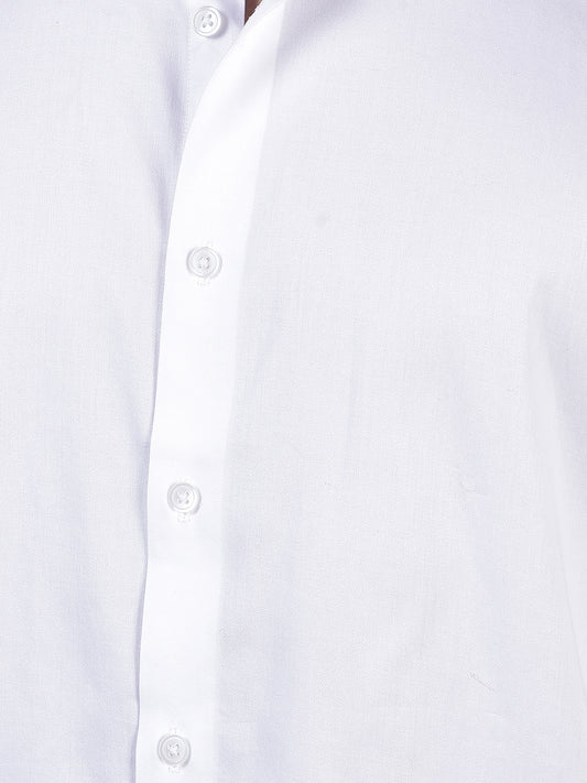 Formal Shirt for Men l Breathable & Soft with Color Fastness Regular Fit Spread Collar Neck Cotton Fabric Solid Pattern