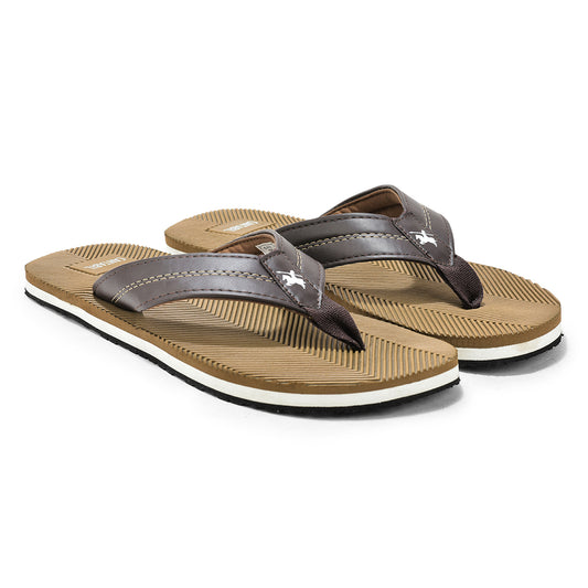 Casual Flip Flop for Men | Lightweight & Comfortable with Cushioned Insole PU Upper Rubber Sole Slip on Closure
