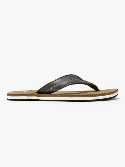 Casual Flip Flop for Men | Lightweight & Comfortable with Cushioned Insole PU Upper Rubber Sole Slip on Closure