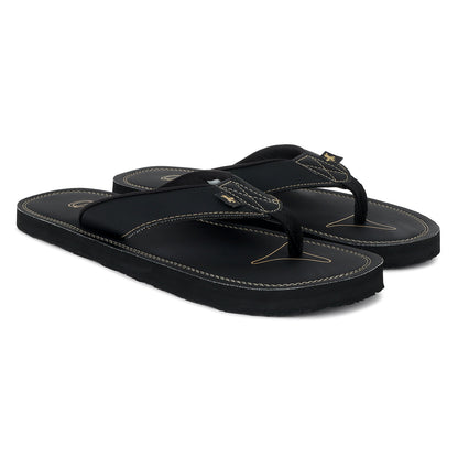 Casual Flip Flop for Men | Lightweight & Comfortable with Cushioned Insole PU Upper Rubber Sole Slip on Closure