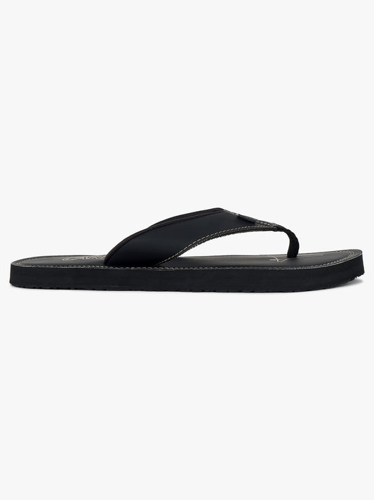 Casual Flip Flop for Men | Lightweight & Comfortable with Cushioned Insole PU Upper Rubber Sole Slip on Closure