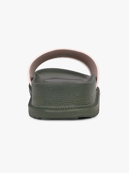 Casual Sliders for Men | Lightweight & Comfortable with Cushioned Insole PVC Upper EVA Sole Slip on Closure.