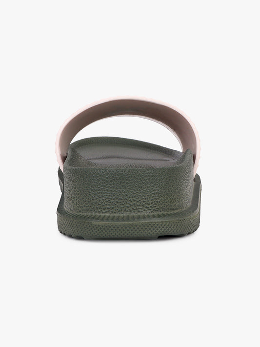 Casual Sliders for Men | Lightweight & Comfortable with Cushioned Insole PVC Upper EVA Sole Slip on Closure.