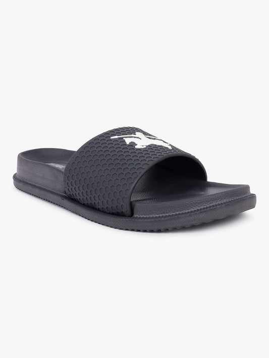Casual Sliders for Men | Lightweight & Comfortable with Cushioned Insole PVC Upper EVA Sole Slip on Closure.