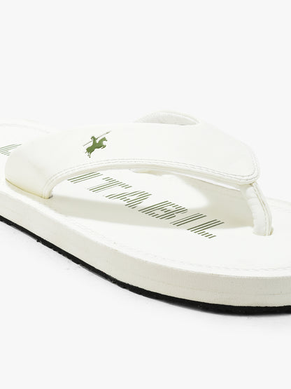 Casual Flip Flop for Men | Lightweight & Comfortable with Cushioned Insole PU Upper Rubber Sole Slip on Closure