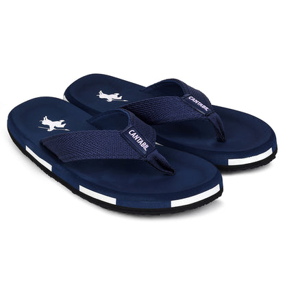 Casual Flip Flop for Men | Lightweight & Comfortable with Cushioned Insole Niwar Upper Rubber Sole Slip on Closure