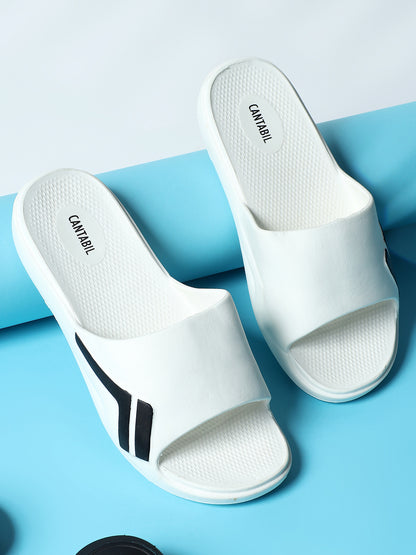 Casual Sliders for Men | Lightweight & Comfortable with Cushioned Insole EVA Upper EVA Sole Slip on Closure