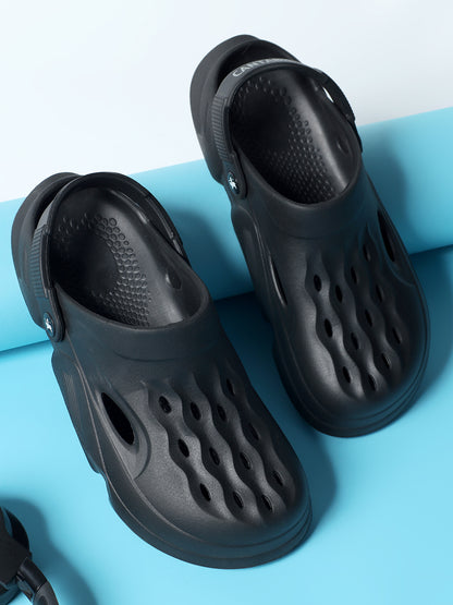 Casual Clogs for Men | Lightweight & Comfortable with Cushioned Insole EVA Upper EVA Sole Slip on Closure