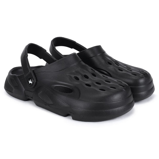 Casual Clogs for Men | Lightweight & Comfortable with Cushioned Insole EVA Upper EVA Sole Slip on Closure