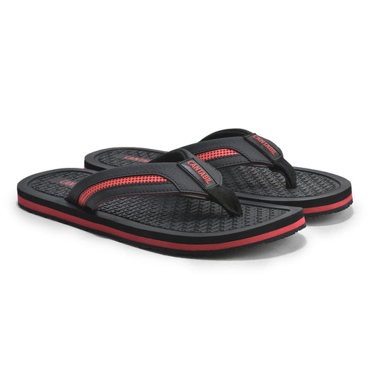 Casual Flip Flop for Men | Lightweight & Comfortable with Cushioned Insole EVA Upper Rubber Sole Slip on Closure