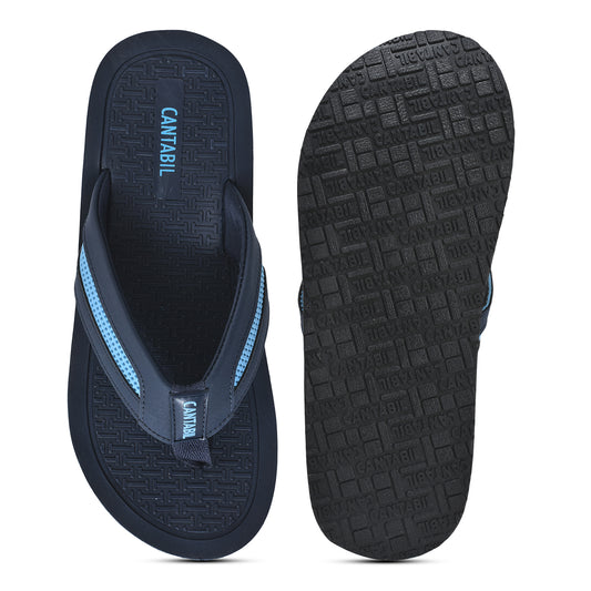 Casual Flip Flop for Men | Lightweight & Comfortable with Cushioned Insole EVA Upper Rubber Sole Slip on Closure