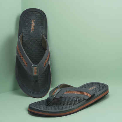 Casual Flip Flop for Men | Lightweight & Comfortable with Cushioned Insole EVA Upper Rubber Sole Slip on Closure