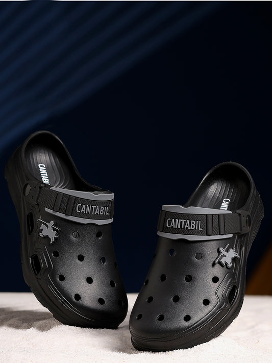 Casual Clogs for Men | Lightweight & Comfortable with Cushioned Insole EVA Upper EVA Sole Slip on Closure