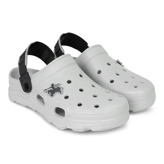 Casual Clogs for Men | Lightweight & Comfortable with Cushioned Insole EVA Upper EVA Sole Slip on Closure