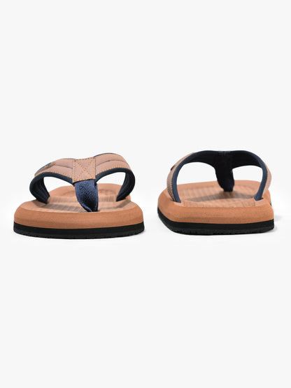 Casual Flip Flop for Men l Lightweight & Comfortable with Cushioned Insole EVA Upper Rubber Sole Slip on Closure