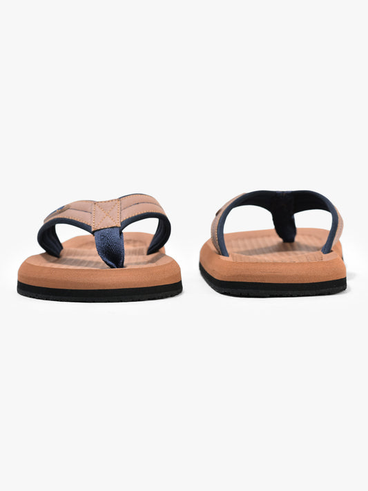 Casual Flip Flop for Men l Lightweight & Comfortable with Cushioned Insole EVA Upper Rubber Sole Slip on Closure