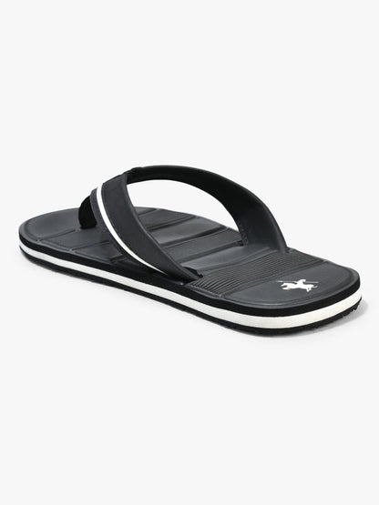 Casual Flip Flop for Men l Lightweight & Comfortable with Cushioned Insole EVA Upper Rubber Sole Slip on Closure