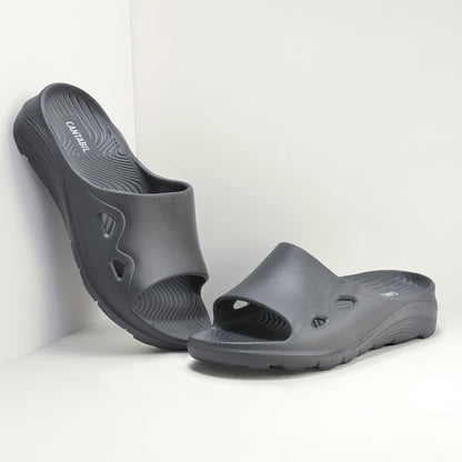 Casual Sliders for Men | Lightweight & Comfortable with Cushioned Insole EVA Upper EVA Sole Slip on Closure.