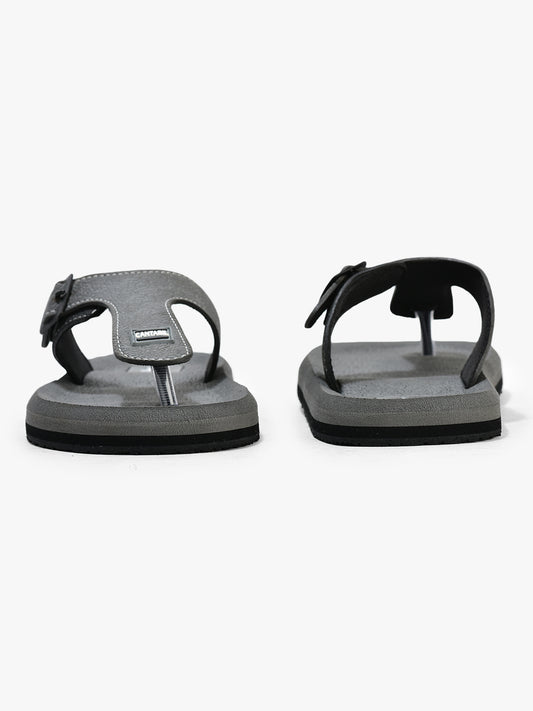 Casual Flip Flop for Men l Lightweight & Comfortable with Cushioned Insole EVA Upper Rubber Sole Slip on Closure