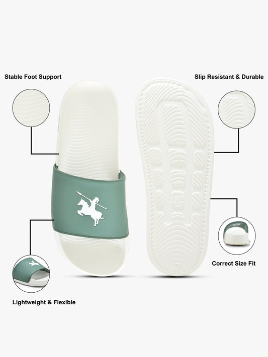 Casual Sliders for Men | Lightweight & Comfortable with Cushioned Insole EVA Upper EVA Sole Slip on Closure