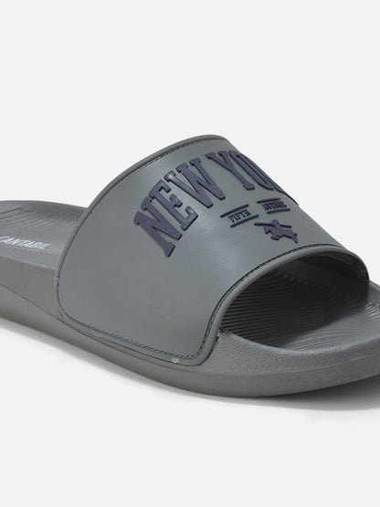 Slider for Men | Lightweight & Comfortable with Cushioned Insole Silicon Upper EVA Sole Slip On Closure