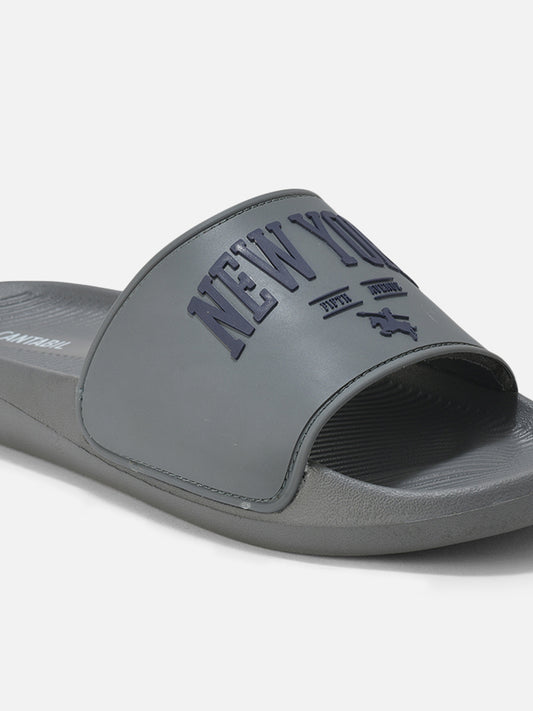 Slider for Men | Lightweight & Comfortable with Cushioned Insole Silicon Upper EVA Sole Slip On Closure