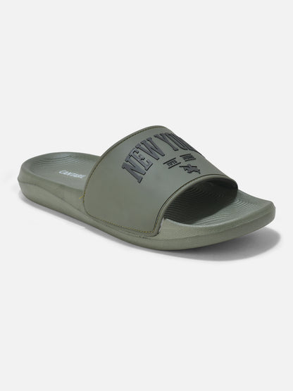 Slider for Men | Lightweight & Comfortable with Cushioned Insole Silicon Upper EVA Sole Slip On Closure