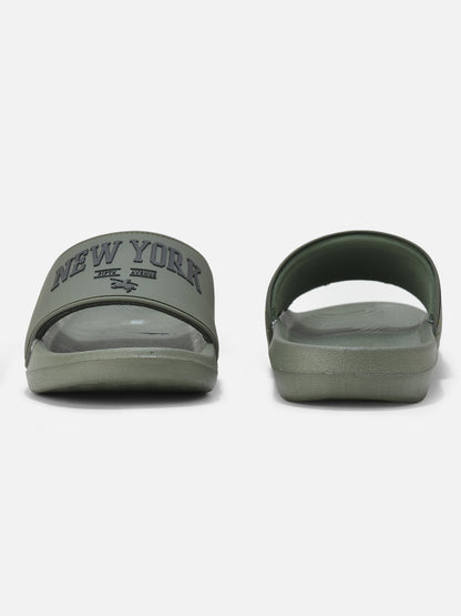 Slider for Men | Lightweight & Comfortable with Cushioned Insole Silicon Upper EVA Sole Slip On Closure