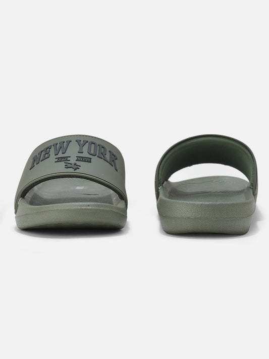 Slider for Men | Lightweight & Comfortable with Cushioned Insole Silicon Upper EVA Sole Slip On Closure