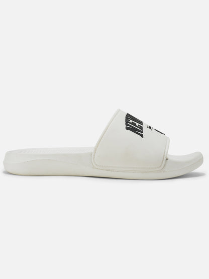 Slider for Men | Lightweight & Comfortable with Cushioned Insole Silicon Upper EVA Sole Slip On Closure