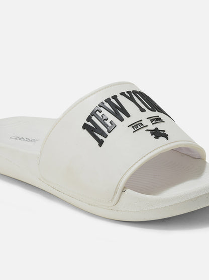 Slider for Men | Lightweight & Comfortable with Cushioned Insole Silicon Upper EVA Sole Slip On Closure