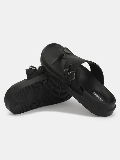 Slider for Men | Lightweight & Comfortable with EVA Insole Silicon Upper Sole Slip on Closure