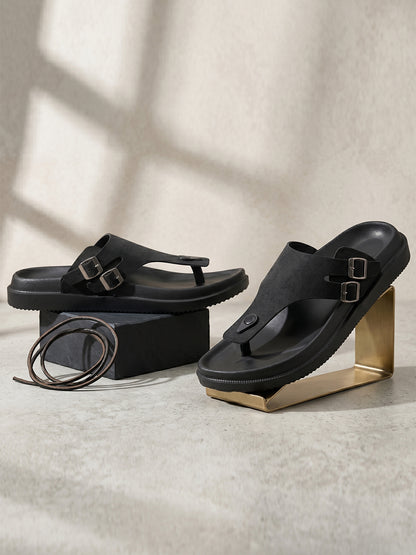 Slider for Men | Lightweight & Comfortable with EVA Insole Silicon Upper Sole Slip on Closure
